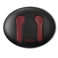 слушалки,слушалки,hama,spirit,unchained,tws,wireless,earphones,red,(red)