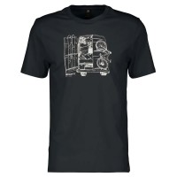 тениска,мъжки,тениски,scott,casual,short,sleeve,t,shirt,black,(black)