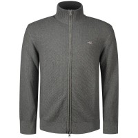 блуза,мъжки,пуловери,gant,8030212,full,zip,sweater,grey,(dark,grey,melange)