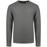 блуза,мъжки,пуловери,gant,8030213,sweater,dark,grey,melange,(grey)