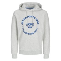 суичър,мъжки,пуловери,jack,&,jones,simon,hoodie,white,melange,(grey)