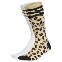 чорапи,мъжки,чорапи,adidas,originals,leo,crew,socks,2,pairs,sand,strata,black,(beige,white)