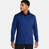 блуза,мъжки,пуловери,under,armour,golf,playoff,half,zip,sweatshirt,blue,(tech,blue,black)