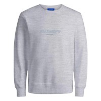 блуза,мъжки,пуловери,jack,&,jones,bronx,sweatshirt,bright,white,detail,melange,(white)
