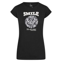 тениска,мъжки,тениски,дамски,тениски,imperial,riding,smiley,zebra,woman,short,sleeve,t,shirt,black,(black)