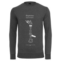 тениска,мъжки,пуловери,mister,tee,depresso,sweatshirt,charcoal