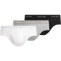 мъжко,бельо,calvin,klein,000nb3998a,slips,3,units,multicolor,(black,grey,heather,white)