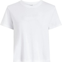 тениска,дамски,тениски,calvin,klein,classic,2,short,sleeve,t,shirt,white,(white)