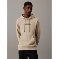 суичър,мъжки,пуловери,calvin,klein,embroidered,logo,peached,hoodie,fresh,clay,(beige)
