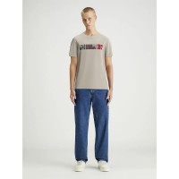 тениска,мъжки,тениски,calvin,klein,jeans,city,blo,short,sleeve,t,shirt,pelican,(beige)