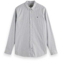 риза,с,дълъг,ръкав,дамски,ризи,мъжки,ризи,scotch,&,soda,essential,oxford,long,sleeve,shirt,grey,(purple,sky,white,stripe)