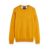 блуза,мъжки,пуловери,scotch,&,soda,essential,viscose,sweater,yellow,cab,(yellow)