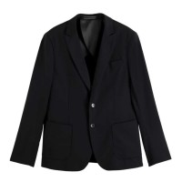 сако,мъжки,сака,scotch,&,soda,core,unconstructed,peak,lapel,blazer,black