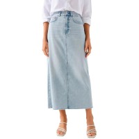 пола,дамски,поли,и,рокли,salsa,jeans,21008726,midi,skirt,ice,bleach,(blue)