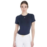тениска,дамски,тениски,equestro,technical,training,short,sleeve,t,shirt,navy,blazer,(19,3923),(blue)