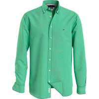 риза,с,дълъг,ръкав,мъжки,ризи,tommy,hilfiger,1985,flex,oxford,rf,long,sleeve,shirt,green,(seagrass,mint)