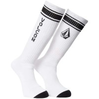 чорапи,мъжки,чорапи,volcom,high,stripe,socks,white