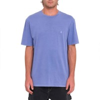 тениска,мъжки,тениски,volcom,solid,stone,emb,short,sleeve,t,shirt,ballpoint,blue,(blue)