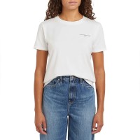 тениска,дамски,тениски,tommy,hilfiger,1985,reg,mini,corp,logo,short,sleeve,t,shirt,nos,ecru,(white)