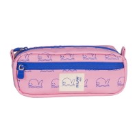 канцеларски,принадлежности,milan,2,zipped,rectangular,460,since,1918,collection,pencil,case,pink