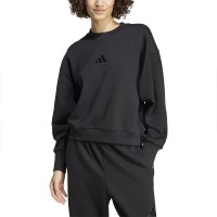 поларена,блуза,дамски,блузи,adidas,all,szn,fleece,loose,sweatshirt,black