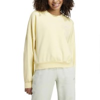 блуза,дамски,блузи,adidas,essentials,small,logo,feel,cozy,sweatshirt,almost,yellow,white,(yellow)