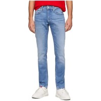 дънки,мъжки,панталони,tommy,jeans,scanton,bh1212,jeans,denim,light,(blue)