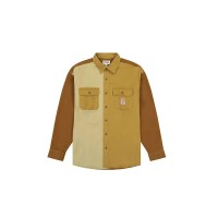 риза,с,дълъг,ръкав,мъжки,ризи,wrangler,casey,colorblock,long,sleeve,shirt,monks,robe,(brown)