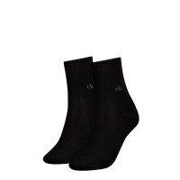 чорапи,дамски,чорапи,calvin,klein,701229681,short,socks,2,units,black