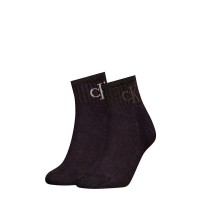 чорапи,дамски,чорапи,calvin,klein,701230599,quarter,short,socks,2,units,black