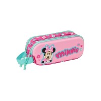 канцеларски,принадлежности,safta,minnie,mouse,3d,double,pencil,case,multicolor,(pink)