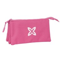 канцеларски,принадлежности,safta,munich,basics,triple,pencil,case,fuchsia,(pink)