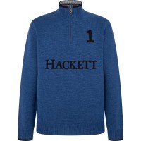 блуза,мъжки,пуловери,hackett,hm703226,half,zip,sweater,midnight,blue,(blue)