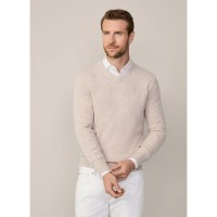 блуза,мъжки,пуловери,hackett,lambswool,v,neck,sweater,antique,white,(beige)