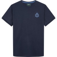 тениска,мъжки,тениски,hackett,logo,short,sleeve,t,shirt,midnight,blue,(blue)