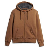 блуза,мъжки,пуловери,superdry,borg,lined,full,zip,sweatshirt,brown,(caramel,brown)