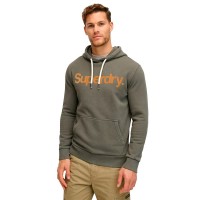 суичър,мъжки,пуловери,superdry,classic,core,logo,hoodie,green,(dark,khaki)