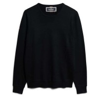 блуза,мъжки,пуловери,superdry,merino,sweater,black,(black)