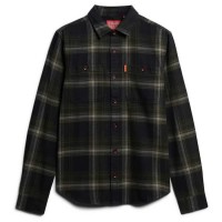 карирана,риза,мъжки,якета,superdry,vintage,check,overshirt,boseman,check,black,(black)