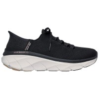 маратонки,дамски,маратонки,skechers,d´lux,walker,2.0,trainers,black,knit,tan,trim,(black)