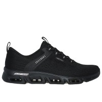 маратонки,дамски,маратонки,skechers,glide,step,gratify,trainers,black,mesh,rosegold,trim,(black)