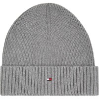 шапка,всички,шапки,tommy,hilfiger,flag,pima,beanie,mid,grey,heather,(grey)