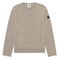 блуза,мъжки,пуловери,ecoalf,yulan,sweater,dark,sand,melange,(beige)