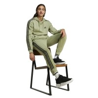 анцуг,мъжки,панталони,adidas,essentials,fleece,3,stripes,tapered,cuff,joggers,tent,green,f16