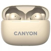слушалки,слушалки,canyon,10,tws,wireless,earphones,beige