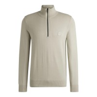 блуза,мъжки,пуловери,boss,kanobix,s,10265846,half,zip,sweater,light,beige,(beige)