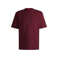 тениска,мъжки,тениски,дамски,тениски,hugo,dapolino,10248326,red,short,sleeve,t,shirt,red,(dark,pink)