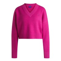 блуза,дамски,пуловери,дамски,плетени,дрехи,hugo,sester,b,10260945,sweater,bright,pink,(pink)