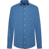 риза,с,дълъг,ръкав,мъжки,ризи,hackett,essential,long,sleeve,shirt,mid,blue,(blue)