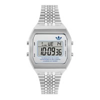 часовник,часовници,adidas,digital,two,woman,watch,silver,(silver)